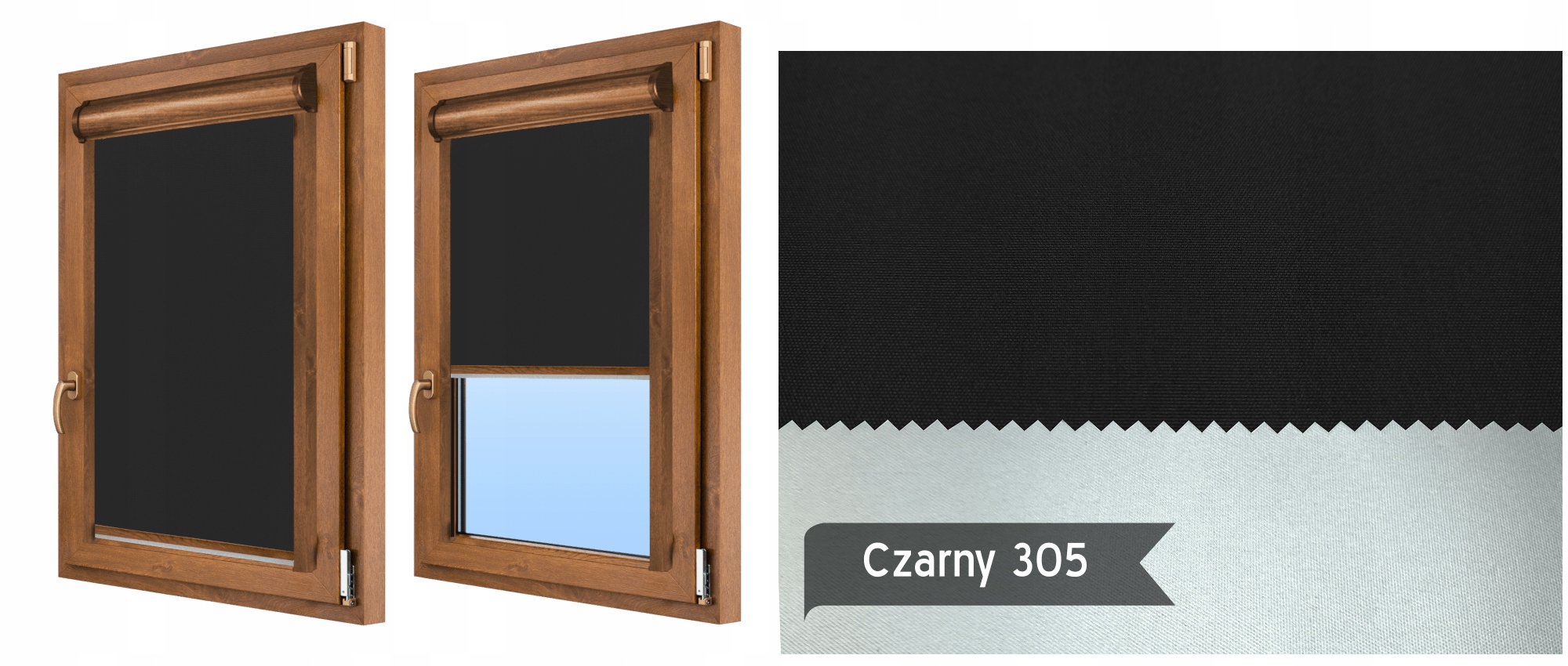 Roleta Zaciemniająca w Kasecie Złoty Dąb VEGAS