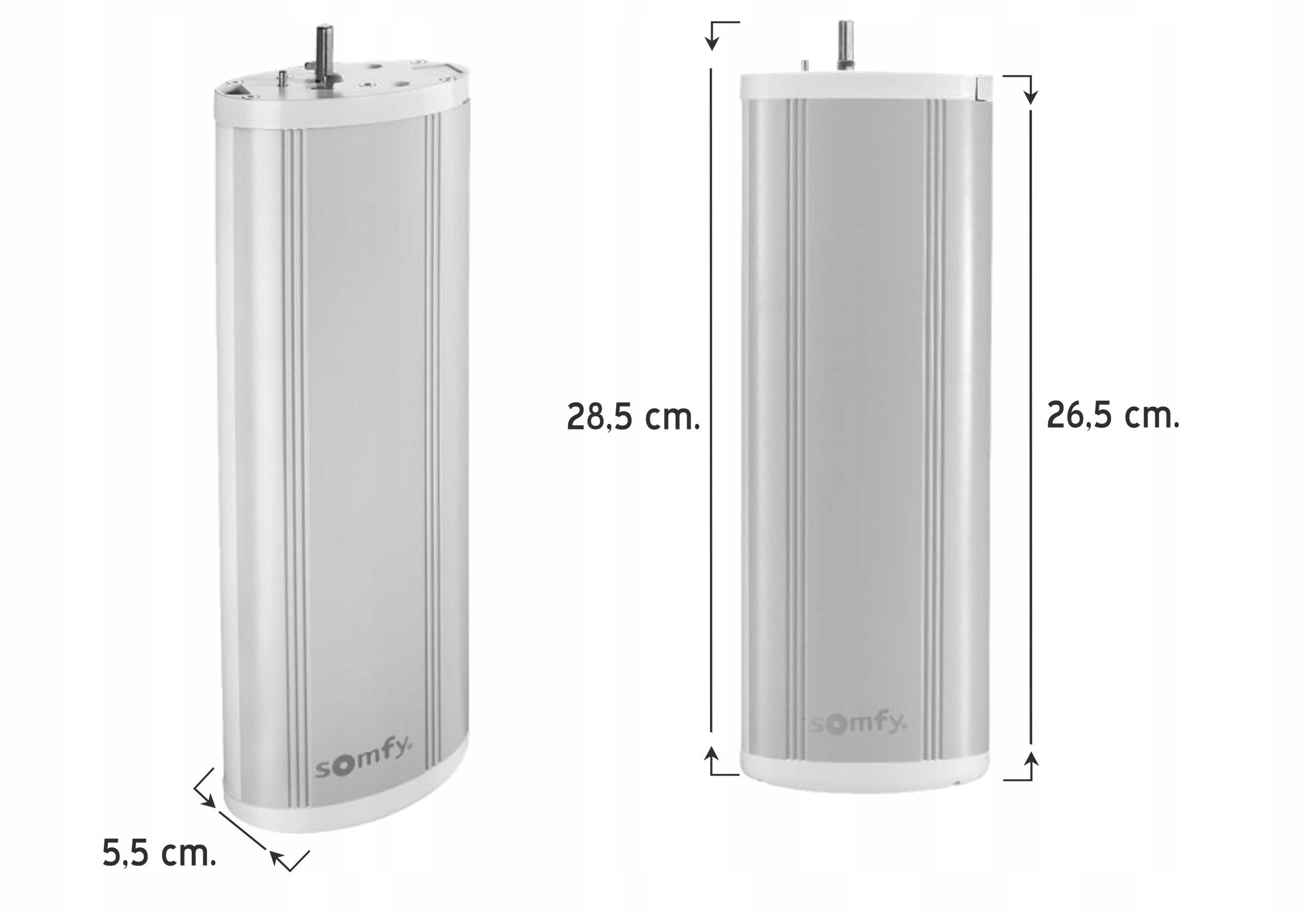 Karnisz Elektryczny SOMFY Movelite 35 151-200 cm.