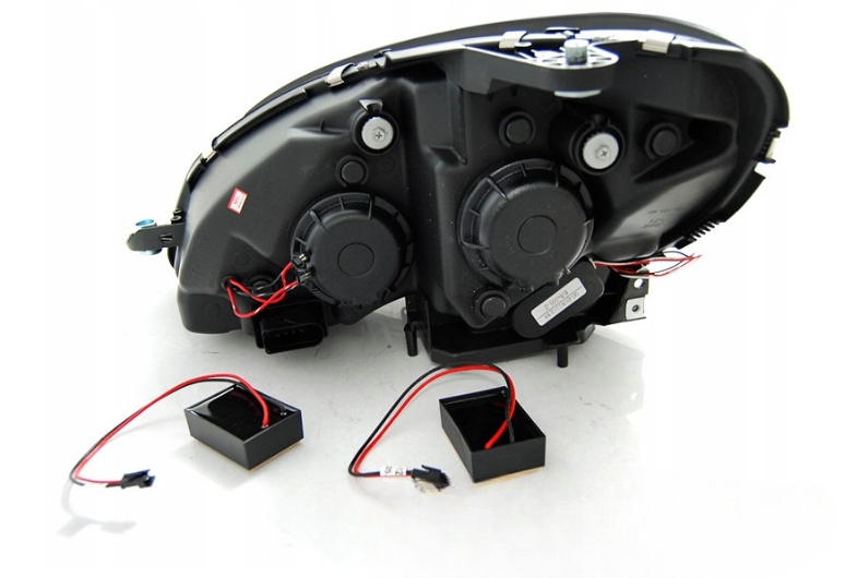 LAMPY REFLEKTORY Do MERCEDES W204 C-KLASA Od 2007 Do 2010 Roku CHROME LED