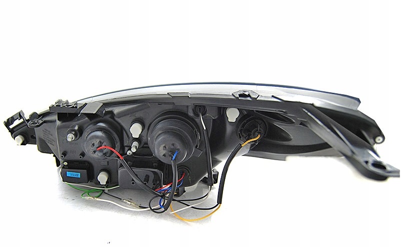 LAMPY REFLEKTORY DO PEUGEOT 207 OD 2006 DO 2012 DAYLIGHT CHROME