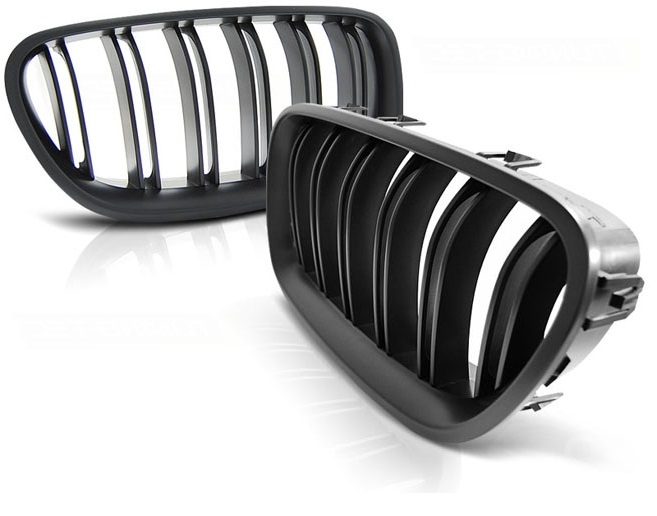 GRILL NERKI BMW 5 F10 F11 10- M5 LOOK MATT BLACK