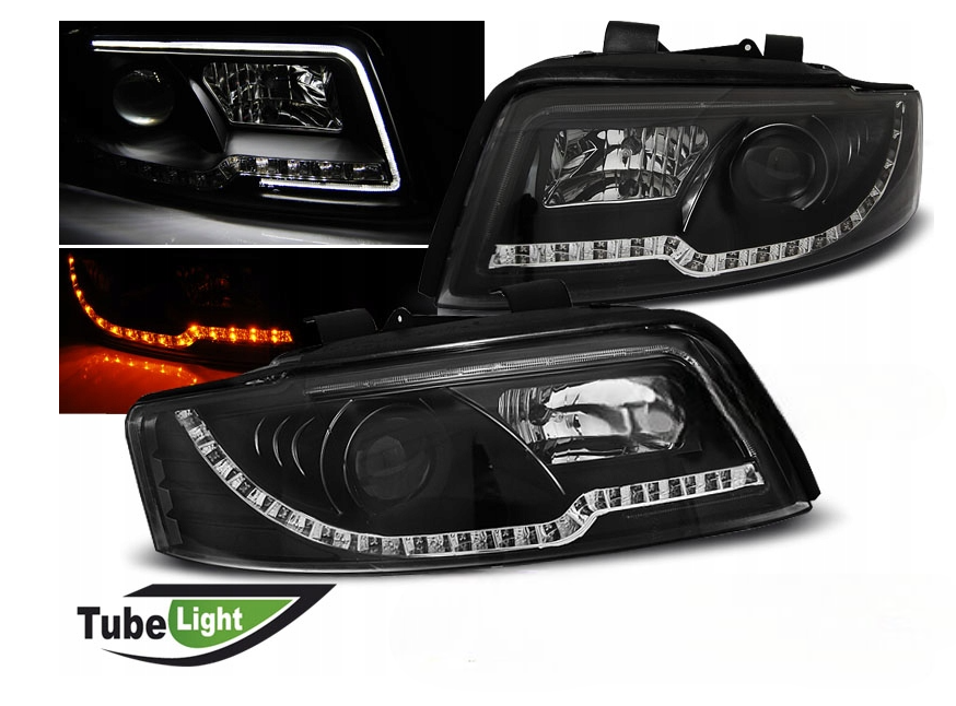 LAMPY REFLEKTORY AUDI A4 B6 OD 2000 DO 2004 LED KIERUNKI