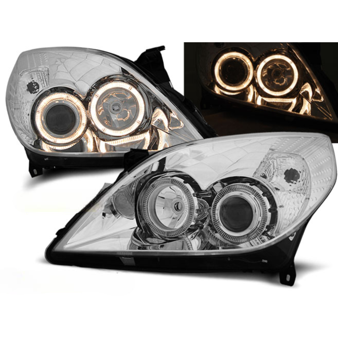 Lampy Reflektory OPEL VECTRA C SIGNUM Od 2005 Do 2008 RINGI DEPO Soczewki