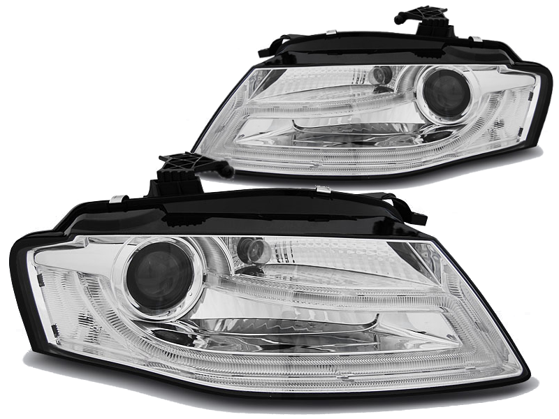 Lampy Reflektory LED AUDI A4 B8 08 -11 TRU DRL H7