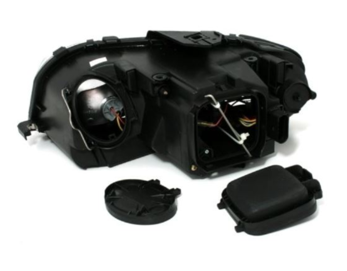 Lampy Reflektory AUDI A3 8P Od 2003 Do 2008 DAYLIGHT BLACK GRATIS  ŻARÓWKI