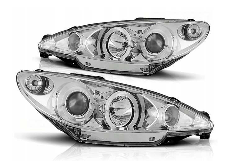 Lampy Reflektory LED PEUGEOT 206 98-02 Rok