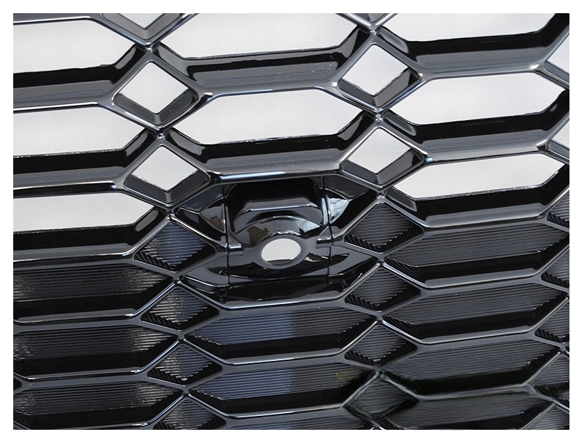 GRILL ATRAPA SPORT GLOSSY BLACK PDC DO AUDI A4 B9 OD 2020-