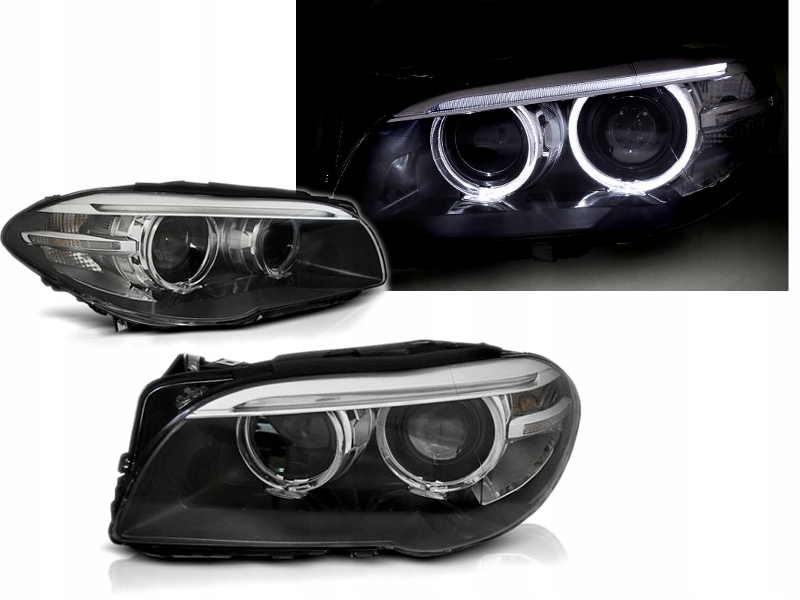 LAMPY REFLEKTORY Do BMW F10 F11 Od 2010 DO 2013 Roku DO DZIENNEJ XENON LED