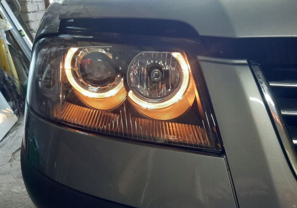 Lampy Reflektory Do VW PASSAT B5 FL 3BG Od 2001 Do 2004 Roku DEPO RINGI