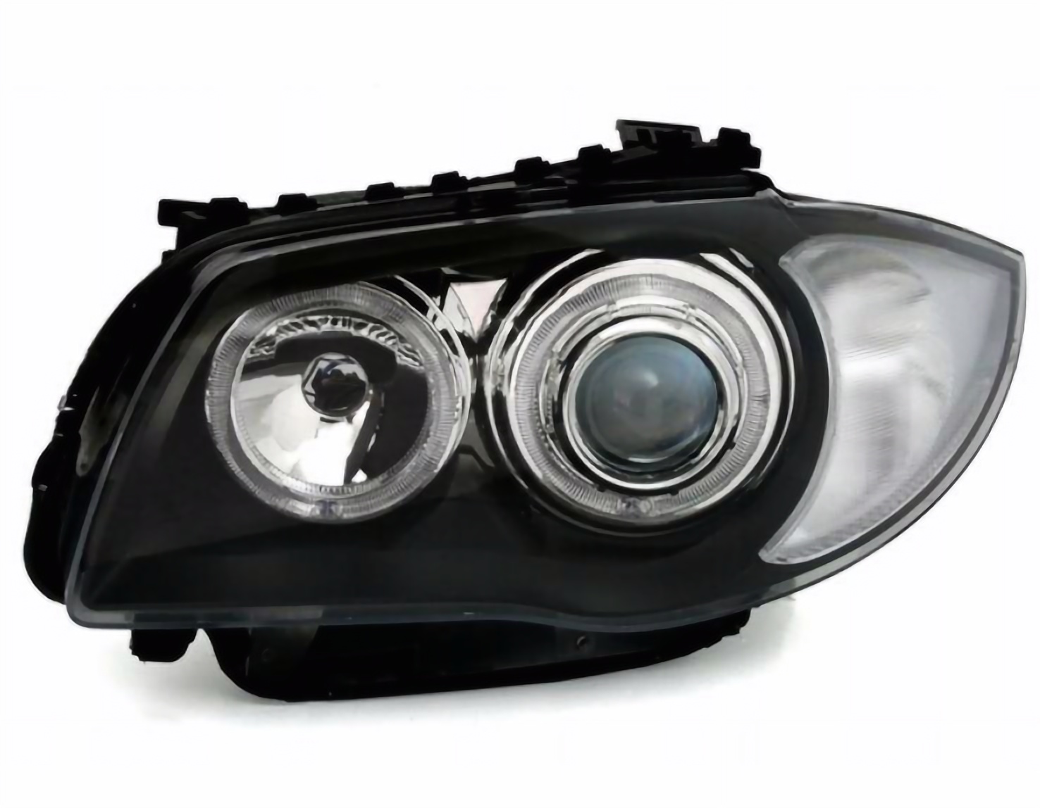 Nowe LAMPY Reflektory Do  BMW E87 E81 Od 2004 Do 2011 BIAŁE RINGI LED DEPO