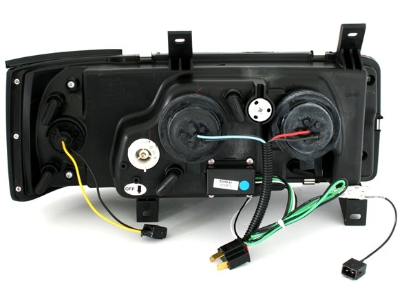 REFLEKTORY LAMPY + TYLNE LED VW T4 OD 1990 DO 2003 Roku DAYLIGHT TYLNE LED