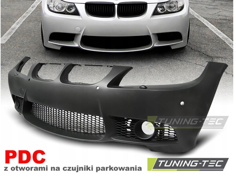 ZDERZAK Do BMW E90/E91OD 09.2009 DO 2011 ROKU M3 STYLE PDC SRA