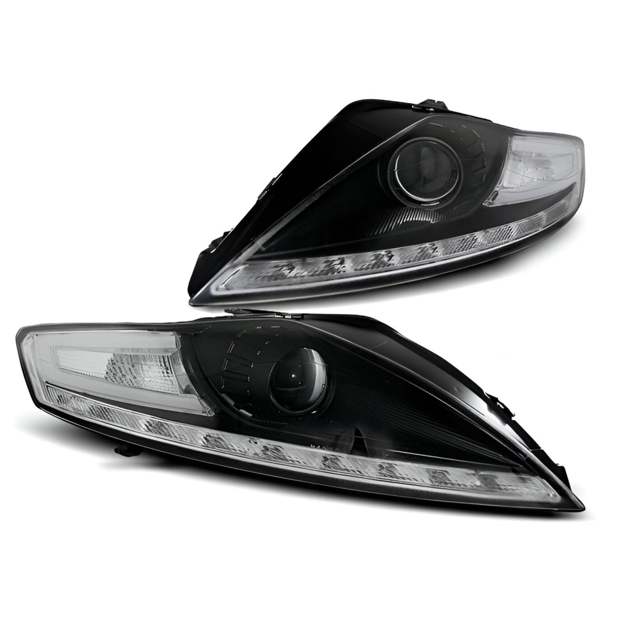 Lampy Reflektory FORD MONDEO OD 2007 DO 2011 DAYLIGHT LED SOCZEWKI