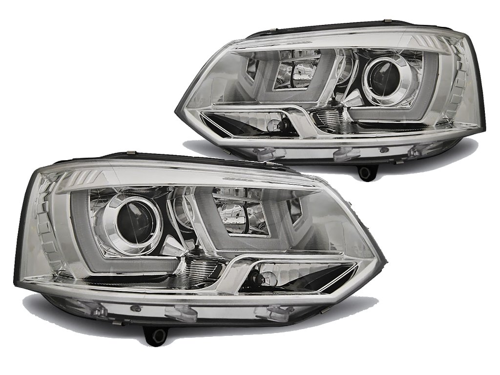 Lampy Reflektory VW T5 10-15 DO JAZDY DZIENNEJ DRL
