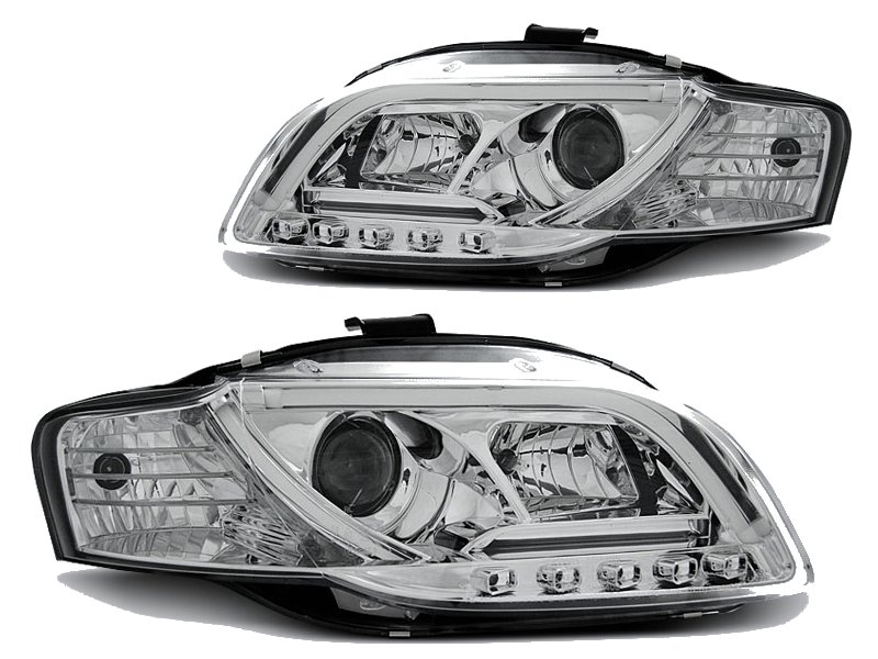 Lampy Reflektory LED AUDI A4 B7 04-08 Do DZIENNEJ