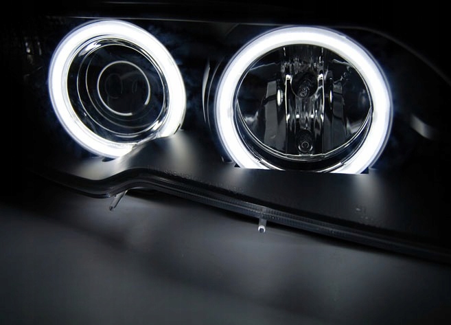 LAMPY REFLEKTORY Do BMW E46 OD 2003 DO 2006 Roku COUPE, CABRIO Ringi CCFL