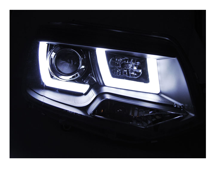 Lampy Reflektory VW T5 10-15 DO JAZDY DZIENNEJ DRL