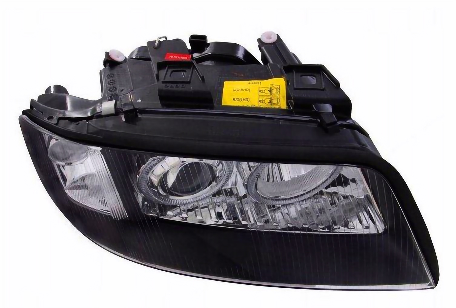 Reflektory AUDI A6 C5 1997-2001 DEPO, Ringi  - Doskonała jakość i bonus H7