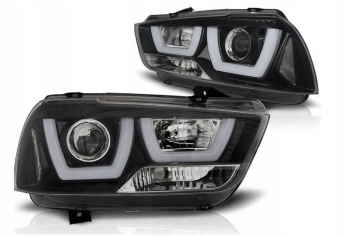 NOWE LAMPY Reflektory Do DODGE CHARGER LX II Od 2011Do 2015 RINGI LED 3D