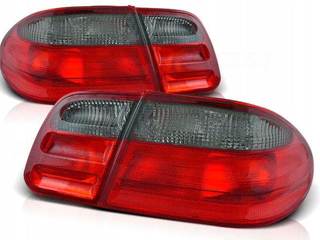 NOWE Lampy Tylne Do MERCEDES W210 E-KLASA Od 1995 Do 2002 RED SMOKE ATEST