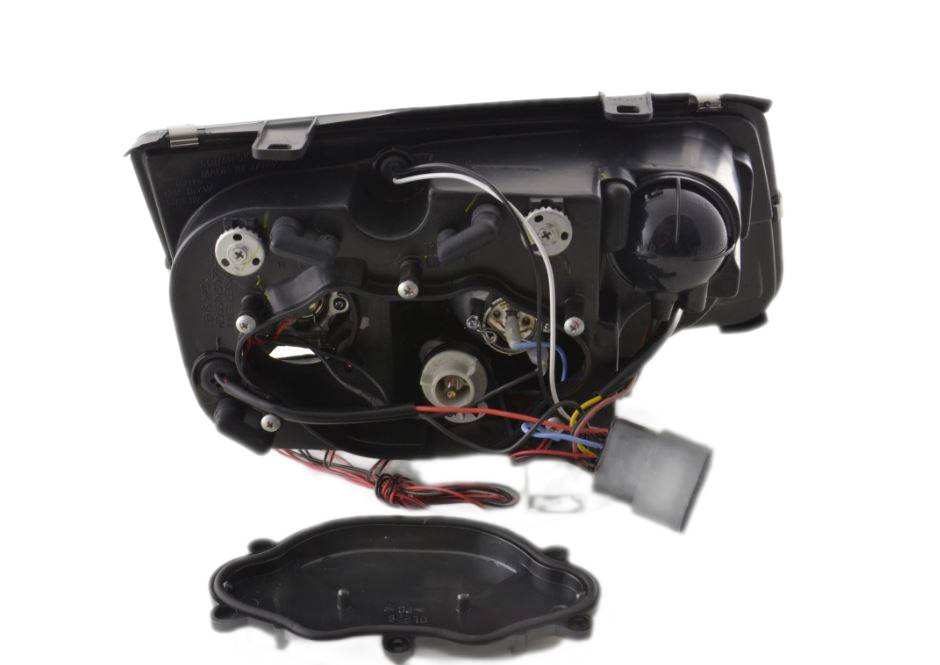 Lampy Reflektory Do VW BORA OD 1998 DO 2005 ROKU Soczewki LED H1 GRATIS