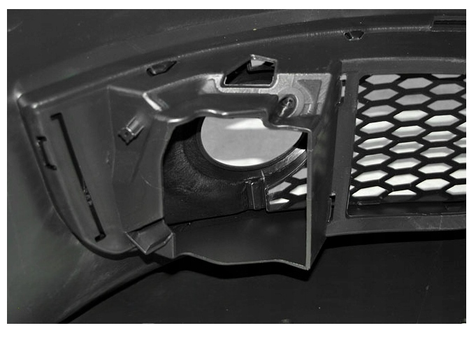 NOWT ZDERZAK Przód + HALOGENY DO AUDI A3 8P OD 2005 DO 2008 Roku RS STYLE