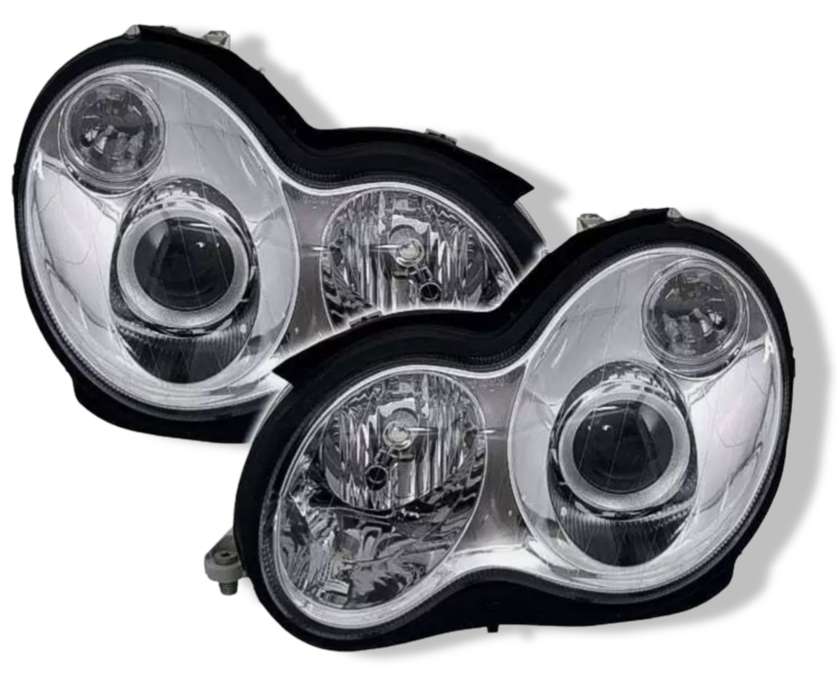 Nowoczesne Lampy Reflektory Do MERCEDES W203 C-KLASA OD 2000 Do 2004 Roku