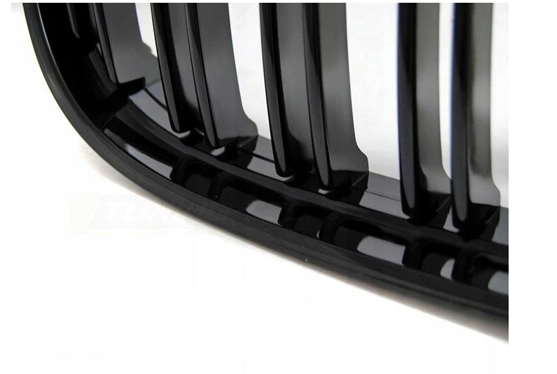 GRILL NERKI BMW E90 E91 09-11 BLACK POŁYSK DOUBLE