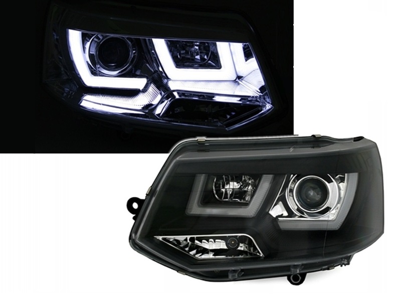 Lampy Reflektory VW T5 10-15 DO JAZDY DZIENNEJ DRL