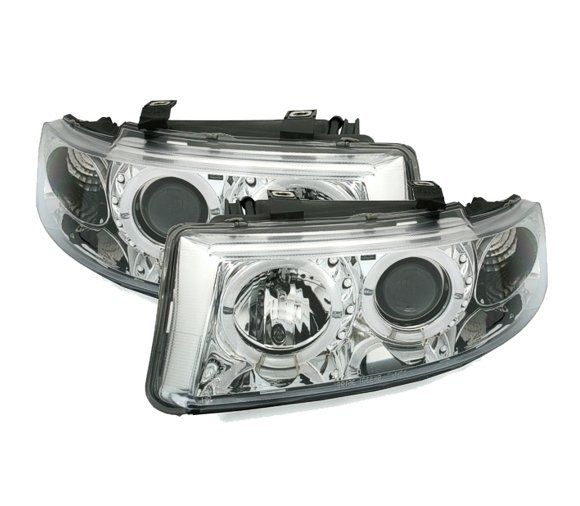 SEAT LEON TOLEDO LAMPY REFLEKTORY SOCZEWKOWE CHROM