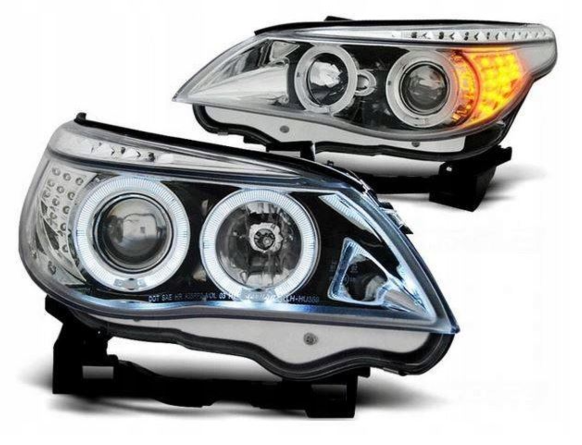 LAMPY REFLEKTORY DO BMW E60/E61 Od 2004 Do 2007 Roku DIODOWY KIERUNKOWSKAZ