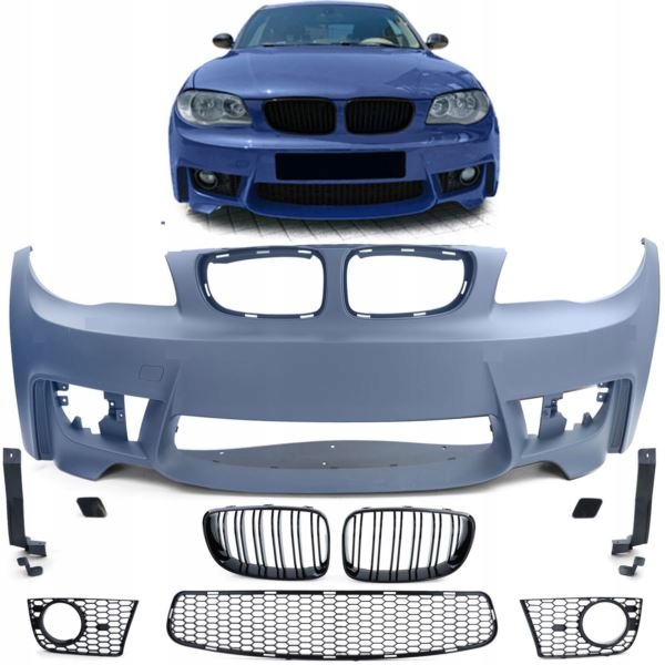 ZDERZAK DO BMW E87 E88 E81 Od 2004 Do 2013 LCI LOOK BEZ PDC SRA