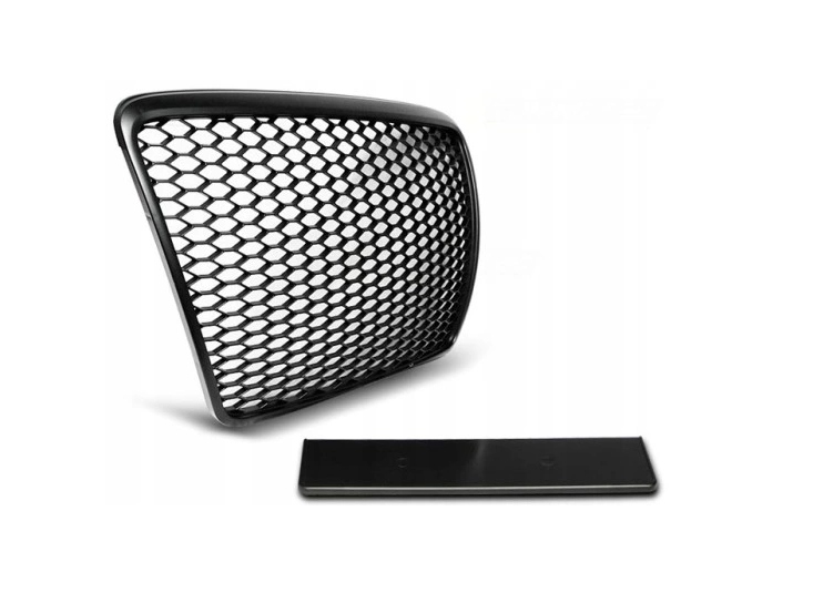 GRILL AUDI A6 C6 09-11R RS-STYLE MATT-BLACK