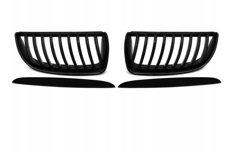 GRILL NERKI BMW E90/E91 05-08 BLACK POŁYSK
