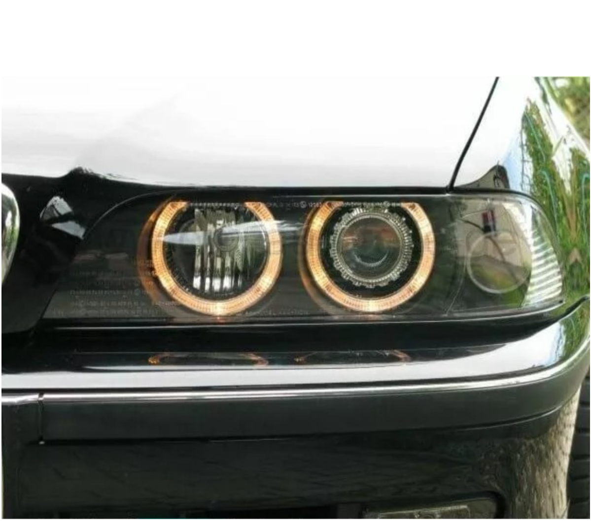 Nowe Lampy Reflektory Do BMW e39 OD 1995 DO 2003 SOCZEWKIK RINGI H7 ATEST