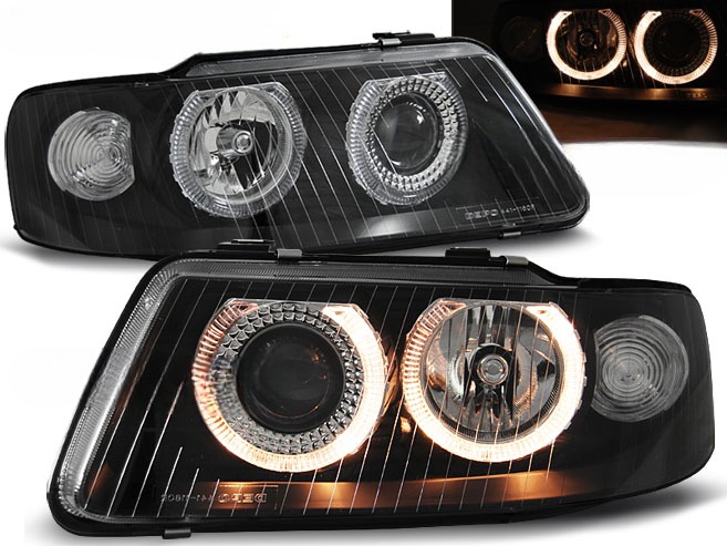 Lampy Reflektory AUDI A3 OD 2000 DO 2003 Roku RINGI DEPO NOWE