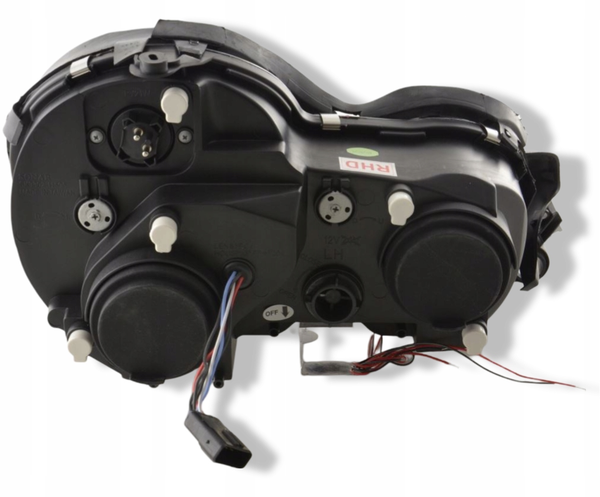 Nowe LAMPY Reflektory Do MERCEDES E KLASA W210 Od 1999 Do 2002 RINGI LED