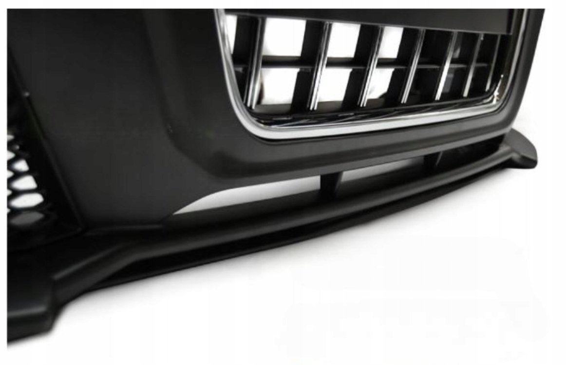 Nowy ZDERZAK + Halogeny Do AUDI A3 8P Od 2008 Do 2012 Roku CHROME BLACK