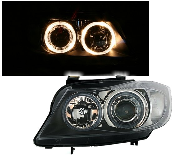 LAMPY REFLEKTORY DO  BMW E90 E91 OD 2005 DO 2008 Roku RINGI DEPO