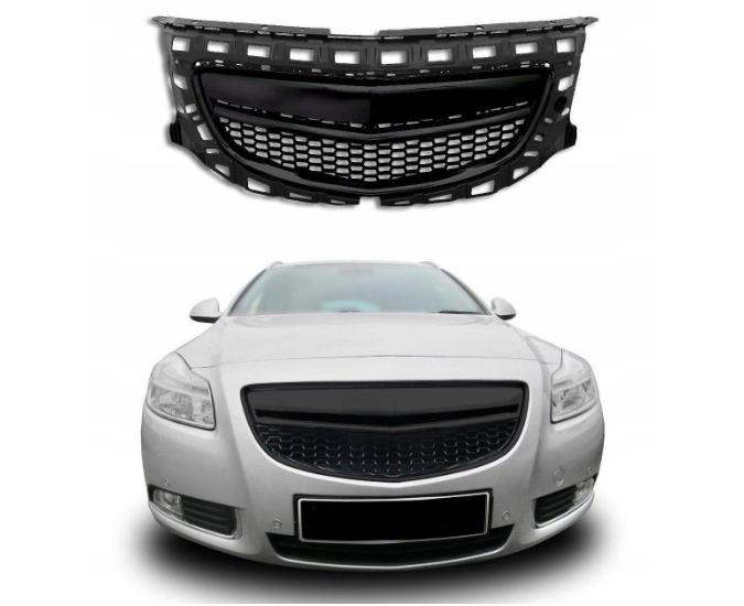 Grill Atrapa OPEL INSIGNIA 08-12 CZARNY