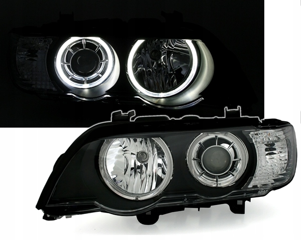 Lampy REFLEKTORY BMW X5 E53 99-03 D2S/H7 XENON LED