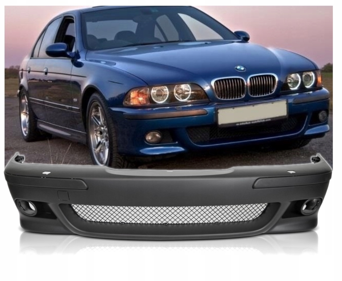 Nowy Zderzak Do BMW E39 Od 1996 Do 2003 TYLKO Otwory Na Spryskiwacze SRA