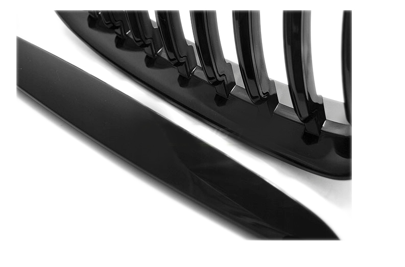 GRILL NERKI BMW E90/E91 05-08 BLACK POŁYSK