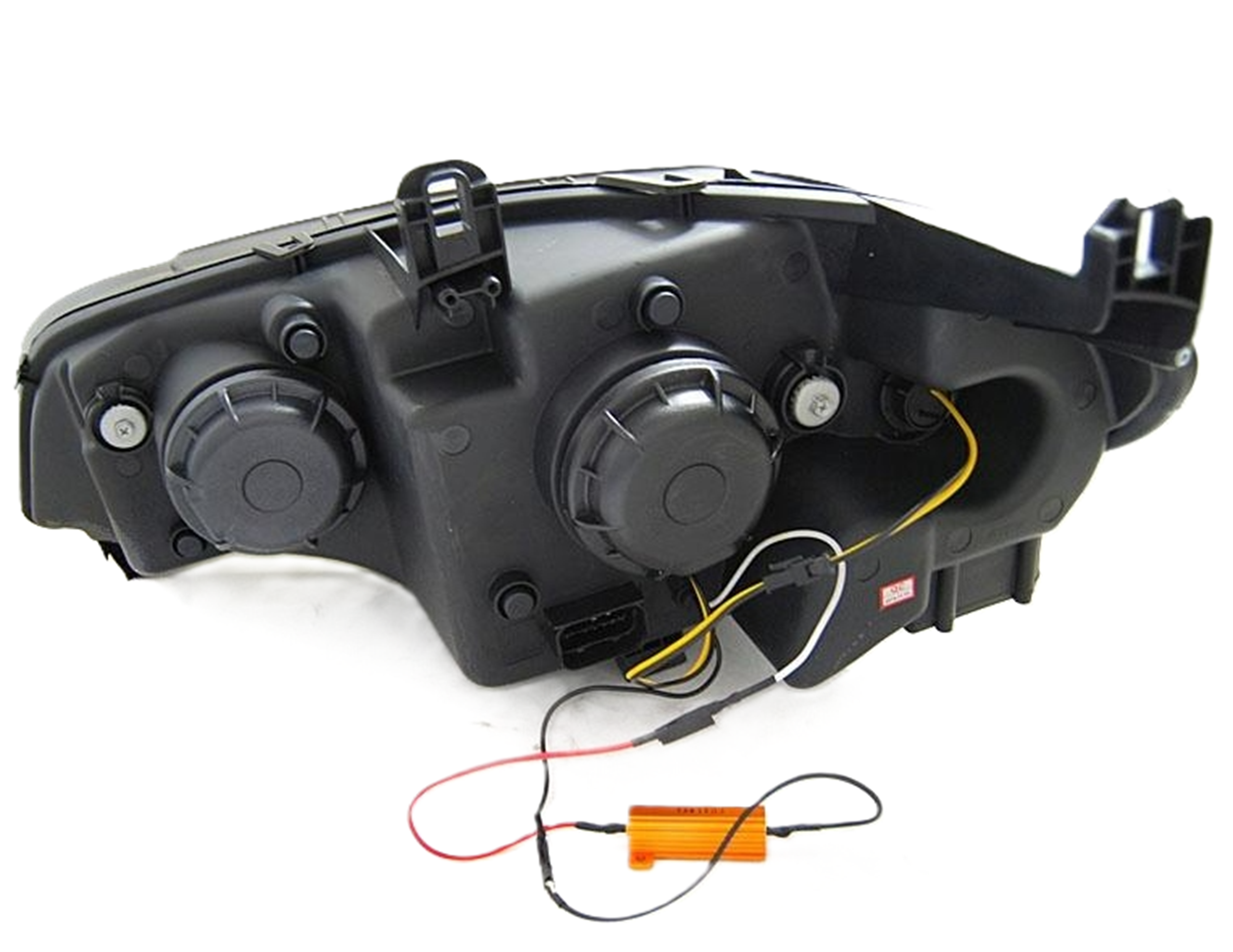 Lampy Reflektory BMW X5 E70 07-13 DRL 3D Black