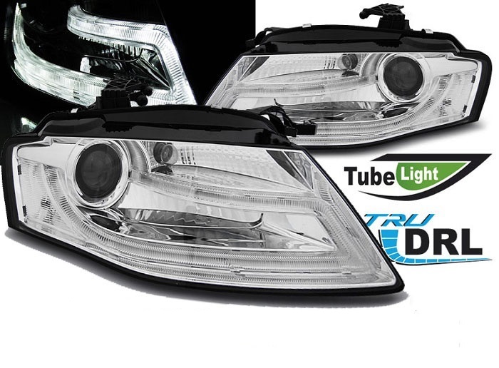 Lampy AUDI A4 B8 08 -11 TRU DRL XENON LED