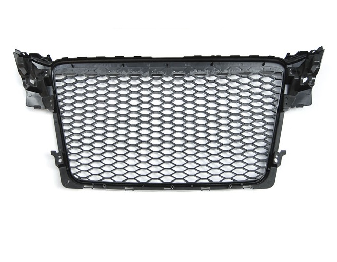 Grill AUDI A4 B8 08-11 CZARNY POŁYSK