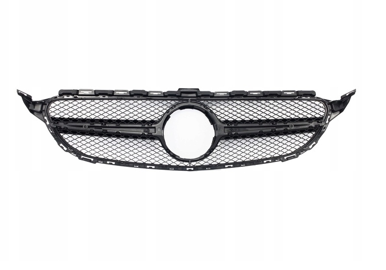 GRILL MERCEDES W205 C63 LOOK AMG BLACK 14-18