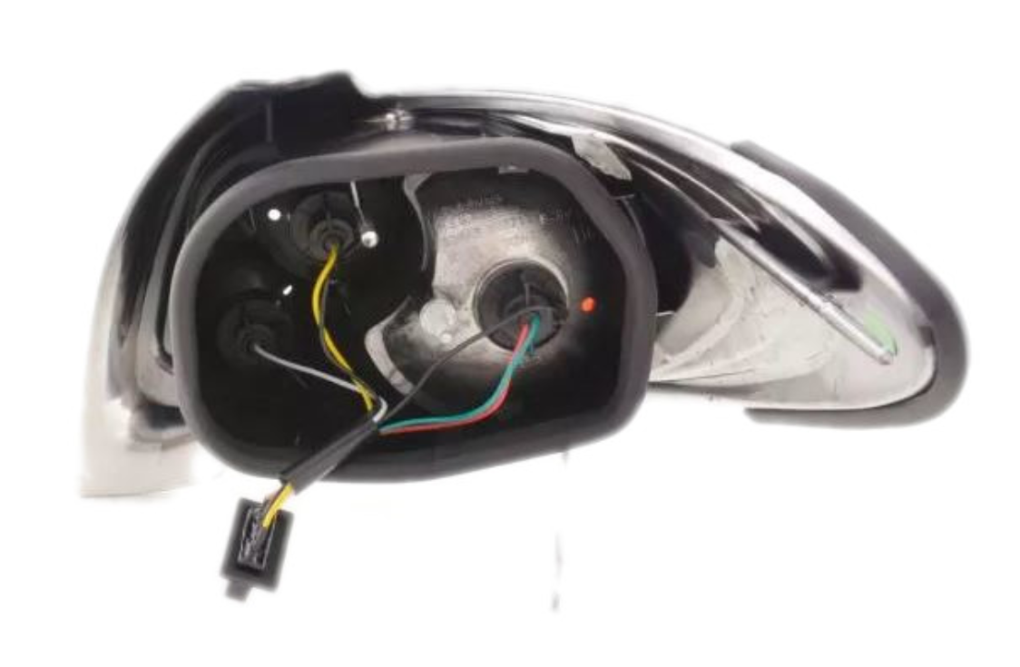 NOWE Lampy Tylne Do PEUGEOT 206 HATCHBACK OD 10.1998Roky BLACK Atest