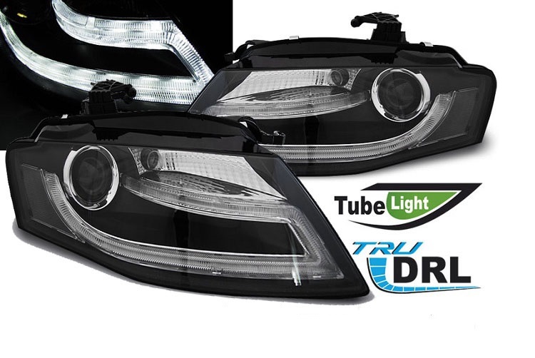 LAMPY H7 AUDI A4 B8 08-11R LED DO JAZDY DZIENNEJ