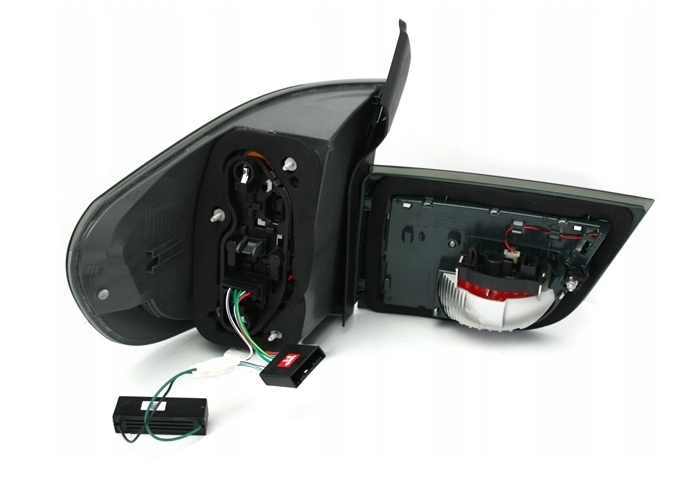 LAMPY DIODOWE BMW X5 E70 07-10 Rok LED BAR RED